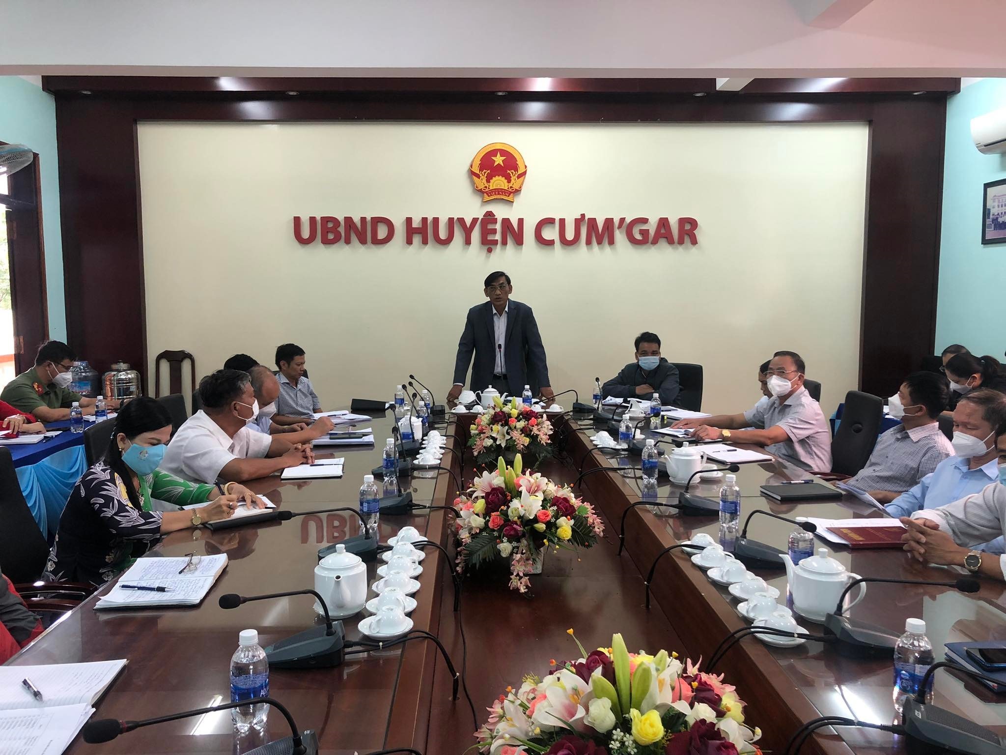 UBND huyện Čư M'gar sơ kết quý I/2022