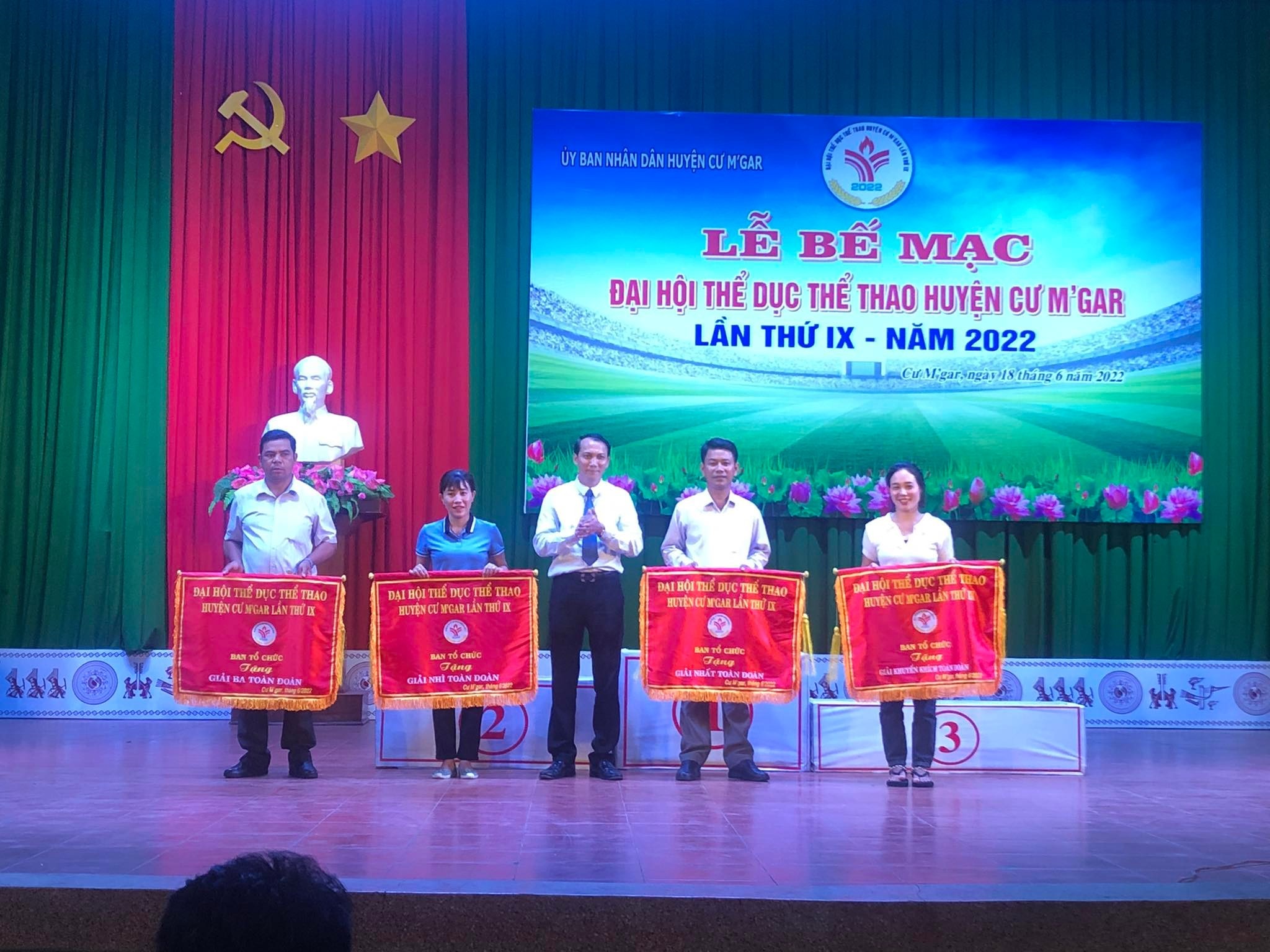 Bế mạc Đại hội Thể dục Thể thao huyện Čư M'gar lần thứ IX