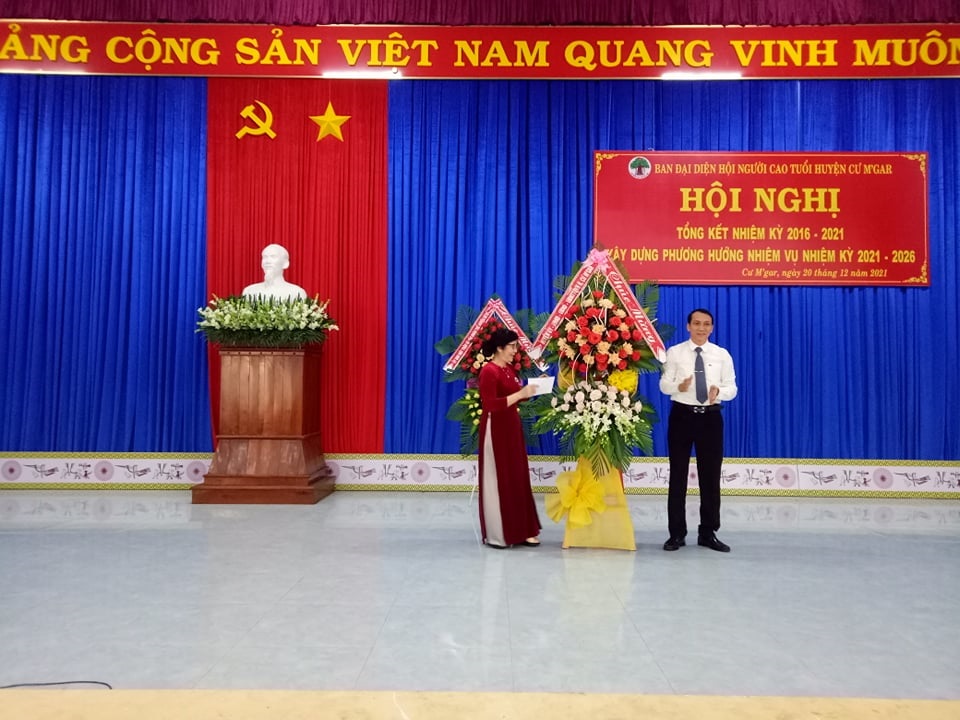 Ban đại diện Hội người cao tuổi huyện Cư M’gar tổng kết nhiệm kỳ 2016 – 2021 và phương hướng, nhiệm vụ nhiệm kỳ 2021 – 2026