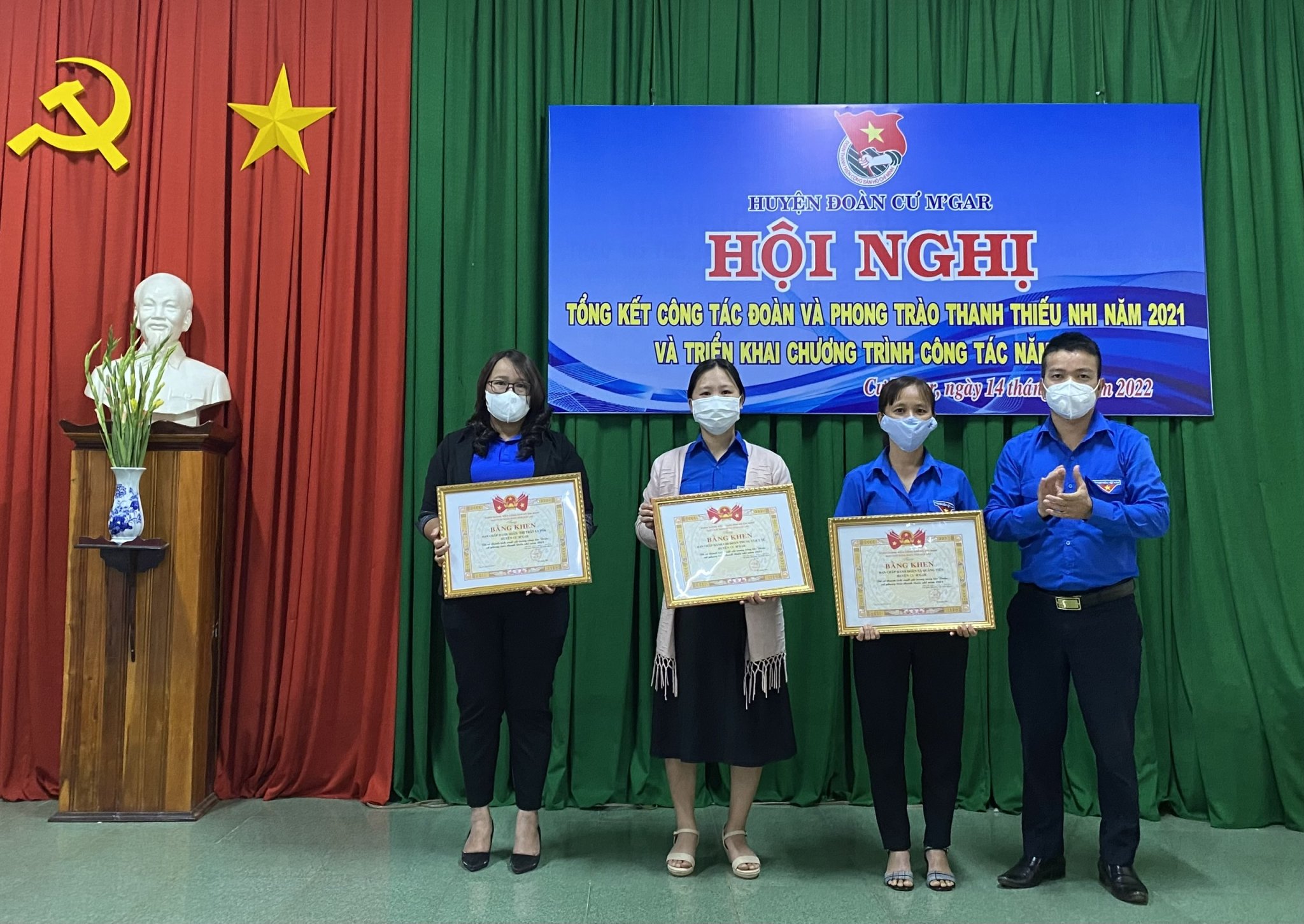 Tổng kết công tác Đoàn và phong trào thanh thiếu nhi năm 2021