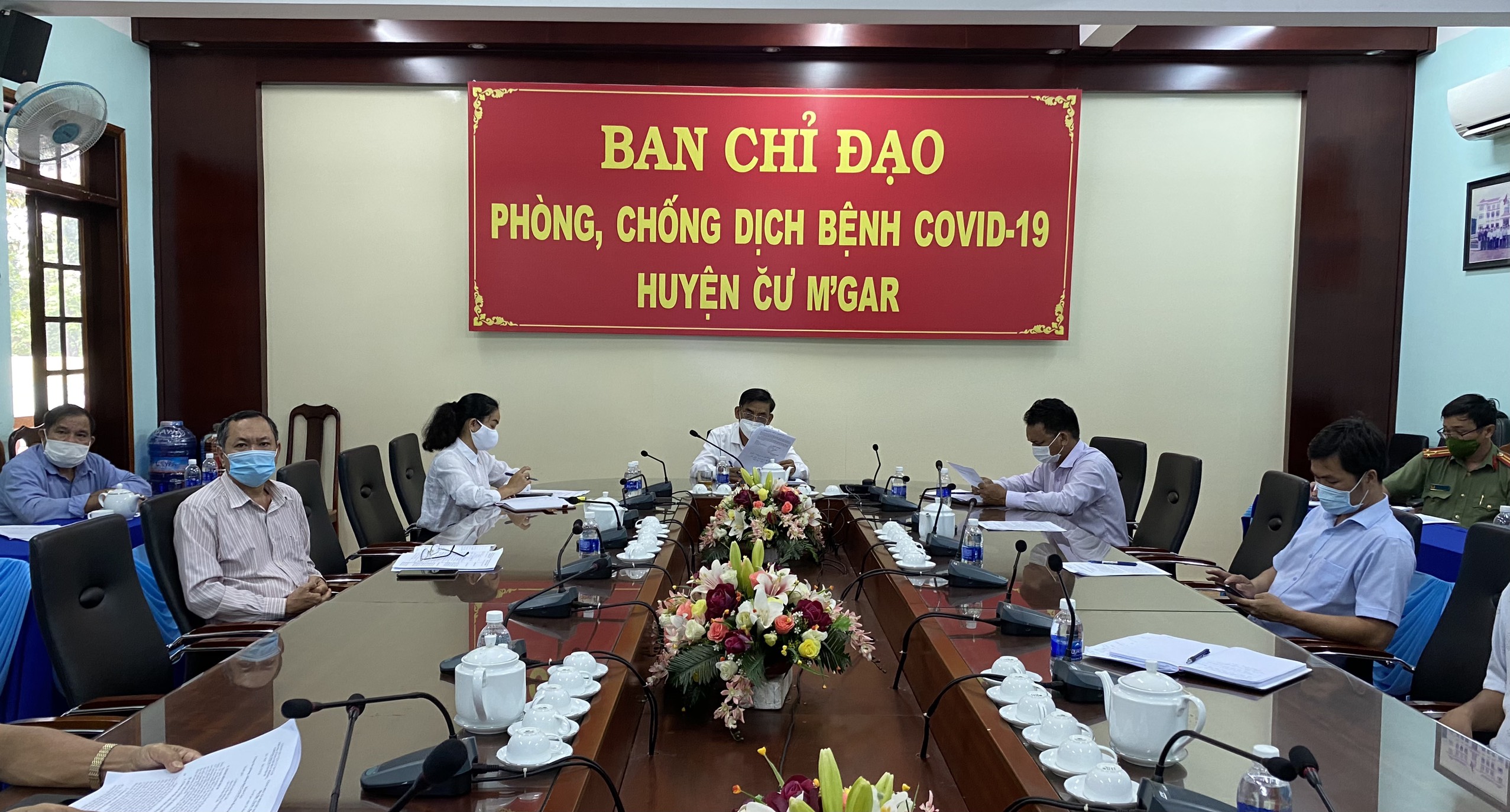 Hội nghị trực tuyến cấp tỉnh về phòng chống dịch Covid-19