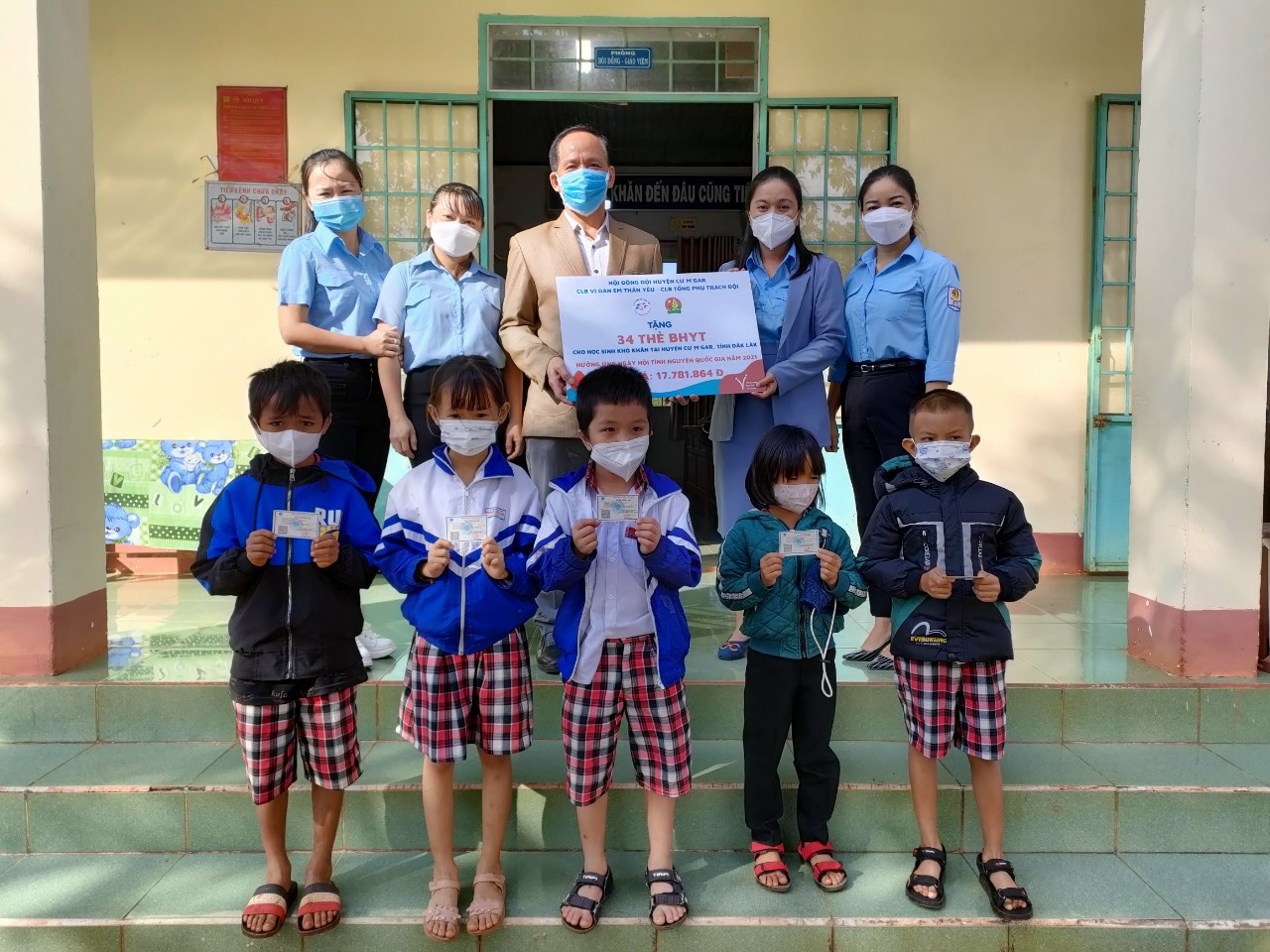 Câu lạc bộ “Vì đàn em thân yêu huyện” tiếp sức ước mơ học tập cho học sinh nghèo