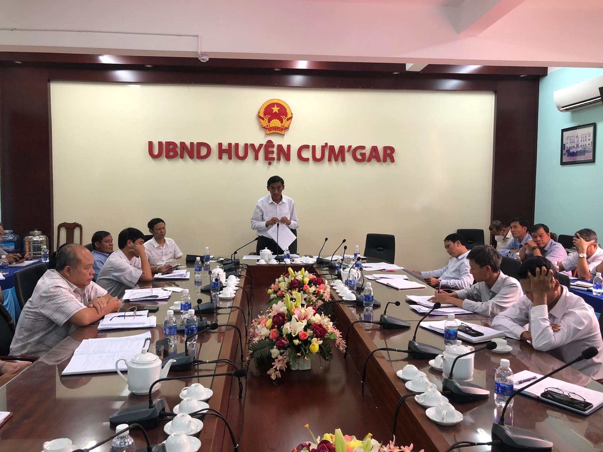 UBND huyện Čư M'gar sơ kết 06 tháng đầu năm 2022