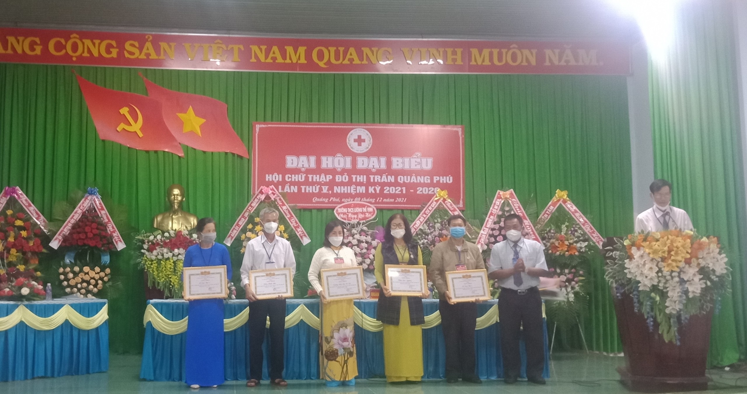 Đại hội Hội Chữ thập đỏ thị trấn Quảng Phú lần thứ V (nhiệm kỳ 2021-2026)