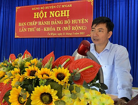 Hội nghị Ban Chấp hành Đảng bộ huyện lần thứ 5, khoá IX (mở rộng)