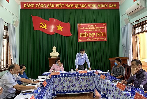 Huyện Cư M'gar báo cáo kết quả cuộc bầu cử đại biểu Quốc hội và HĐND các cấp nhiệm kỳ 2021-2026