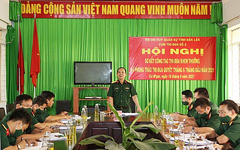 Sơ kết công tác thi đua khen thưởng và phong trào “Thi đua Quyết thắng” 06 tháng đầu năm 2021