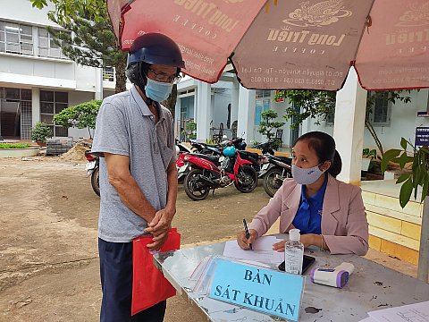 Xã Quảng Tiến tập trung cao độ triển khai các biện pháp phòng chống dịch Covid-19