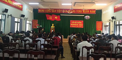 Khai mạc lớp bồi dưỡng đảng viên mới khoá I năm 2020