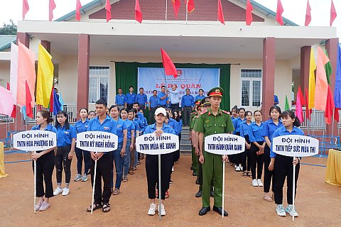 Lễ ra quân chiến dịch thanh niên tình nguyện mùa hè xanh năm 2020