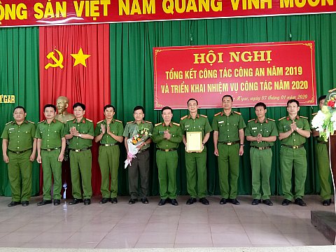 Hội nghị tổng kết công tác Công an năm 2019 và triển khai nhiệm vụ công tác năm 2020