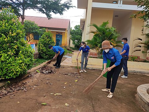 Xã Ea Kuếh chủ động, quyết liệt triển khai thực hiện các giải pháp phòng chống dịch Covid-19