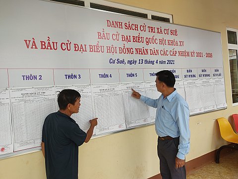 Xã Cư Suê tích cực chuẩn bị cho cuộc bầu cử đại biểu Quốc hội và đại biểu HĐND các cấp (nhiệm kỳ 2021-2026)