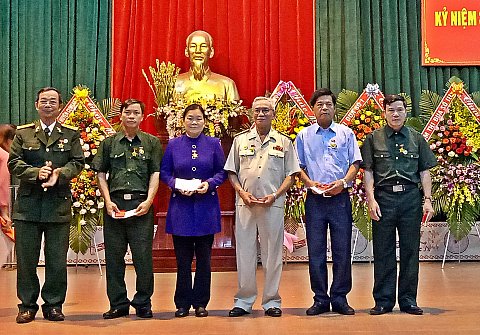 Hội Cựu chiến binh huyện Cư M'gar tổ chức lễ kỷ niệm 30 năm ngày thành lập Hội Cựu chiến binh Việt Nam