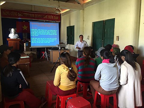 Huyện Cư M’gar: Nói chuyện chuyên đề hưởng ứng tháng hành động Quốc gia về Dân số và ngày Dân số Việt Nam 26/12/2019