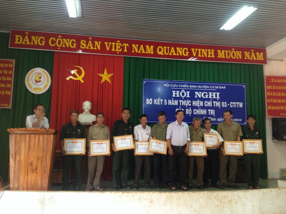 Hội CCB huyện: Tổng kết thực hiện Chỉ thị 03 của bộ Chính trị về “Tiếp tục đẩy mạnh việc học tập và làm theo tấm gương đạo đức Hồ Chí Minh”