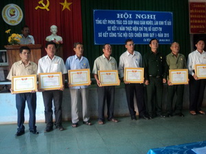 Hội CCB CưMgar - tổng kết phong trào giúp nhau giảm nghèo, làm kinh tế giỏi; sơ kết 04 năm thực hiện Chỉ chị 03 của Bộ chính trị và sơ kết công tác Hội 03 tháng đầu năm 2015