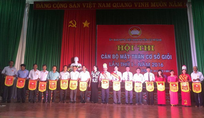 Bế mạc hội thi cán bộ MT cơ sở giỏi lần thứ nhất năm 2016