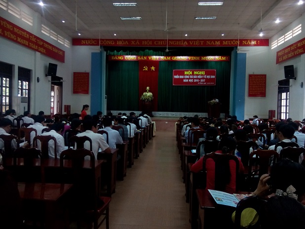 Tổng kết Công tác thu bảo hiểm y tế học sinh năm học 2015-2016 và triển khai thu bảo hiểm y tế học sinh năm học 2016-2017