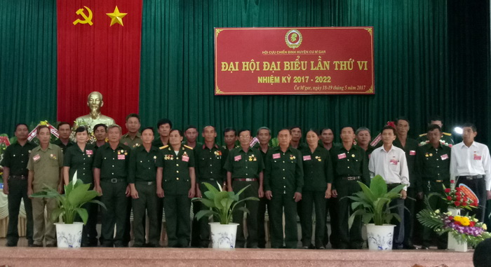 Đại hội Hội CCB huyện Cư M'gar lần thứ VI nhiệm kỳ 2017-2022