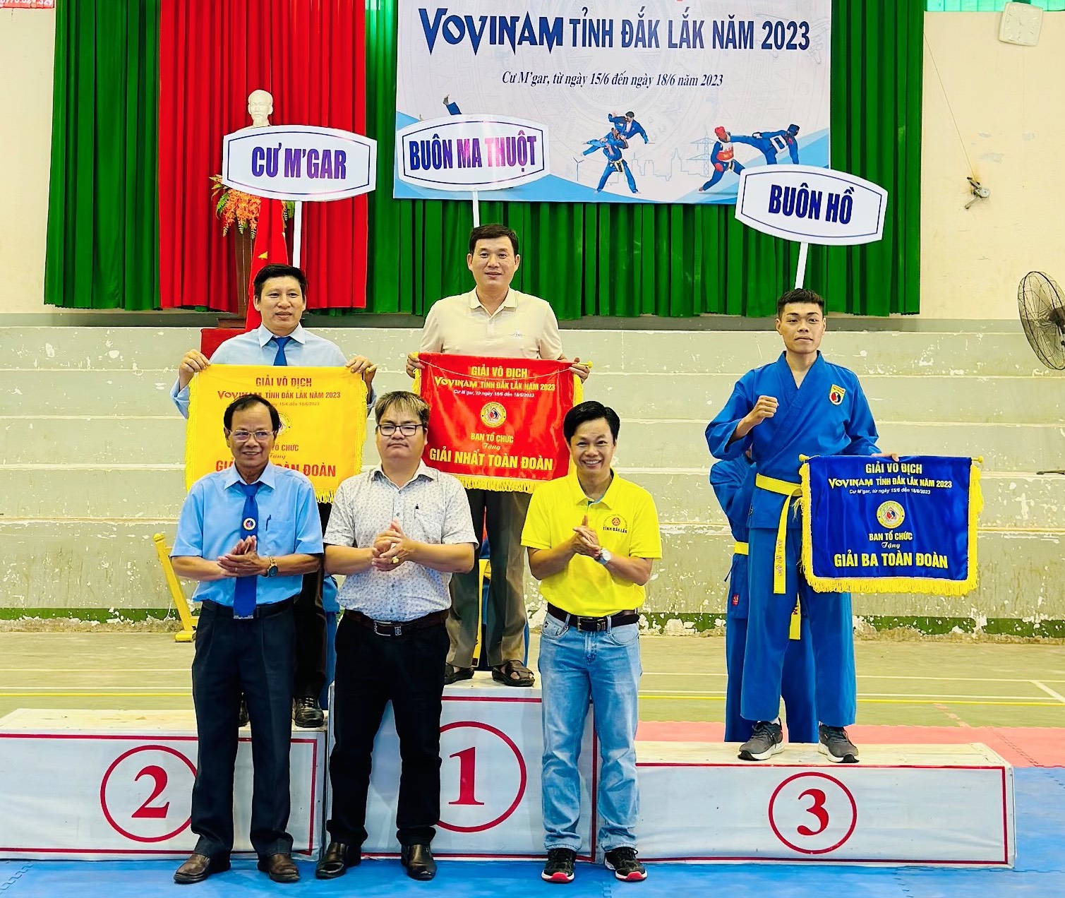 Bế mạc Giải vô dịch Vovinam tỉnh Đắk Lắk năm 2023