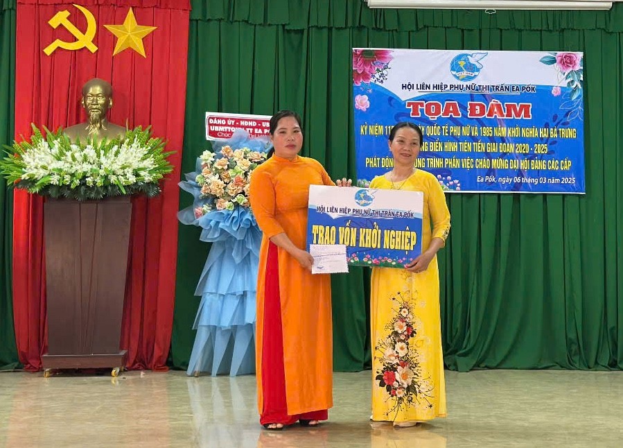 Hội LHPN huyện Čư M'gar sôi nổi với các công trình, phần việc cụ thể chào mừng đại hội Đảng các cấp