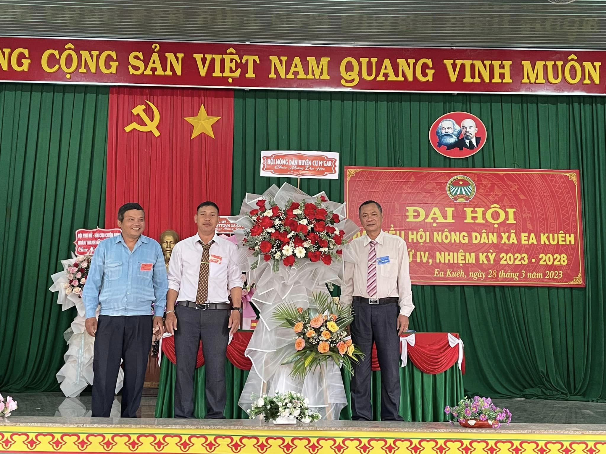 100% Hội Nông dân cơ sở tổ chức Đại hội thành công