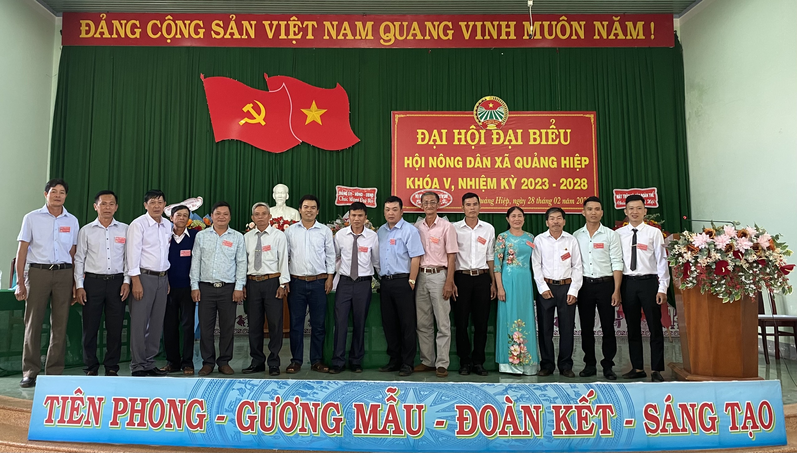 Đại hội Đại biểu Hội Nông dân xã Quảng Hiệp lần thứ V (nhiệm kỳ 2023 – 2028)