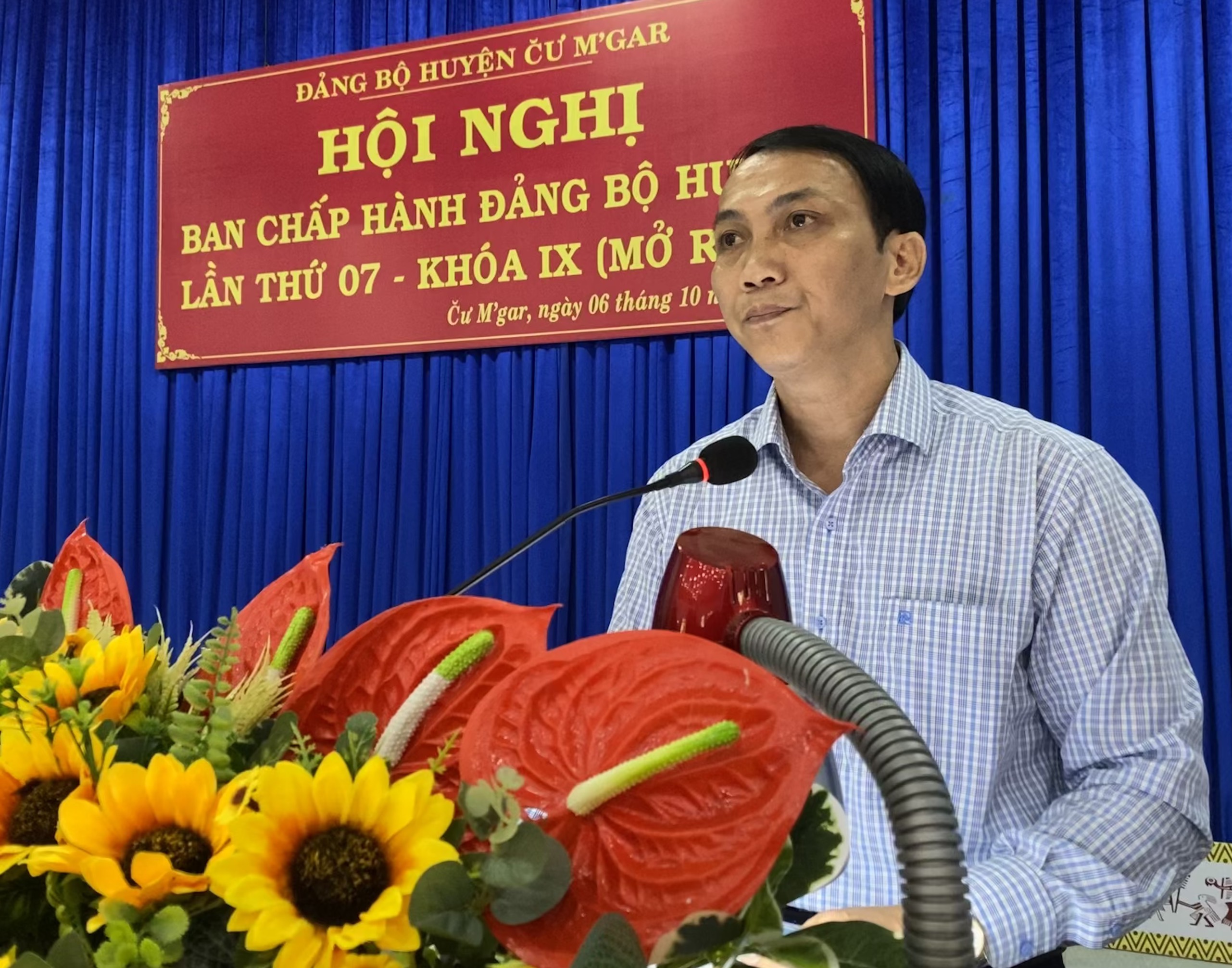 Huyện Cư M’gar: Hội nghị Ban chấp hành đảng bộ huyện lần thứ 7 – Khoá IX (mở rộng) 