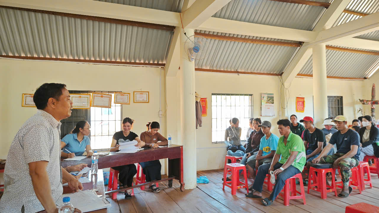 Hội Cựu chiến binh xã cư suê với công tác ủy thác vốn tín dụng chính sách