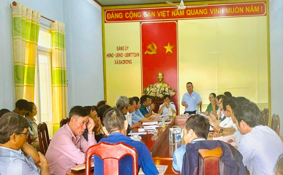 Hội nghị tổng kết, rút kinh nghiệm công tác tổ chức Ngày hội văn hóa dân gian và ẩm thực truyền thống các dân tộc xã Ea Drơng lần thứ I năm 2023.