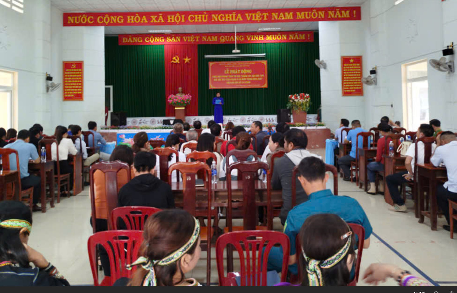 Xã Ea H'đing phát động phong trào thi đua "Xóa nhà tạm, nhà dột nát" năm 2025