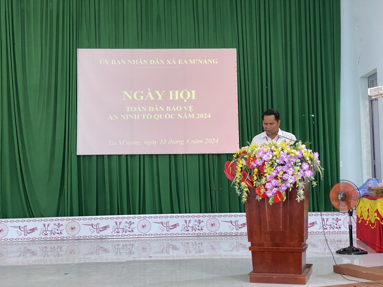 Ngày hội toàn dân bảo vệ an ninh tổ quốc năm 2024 Xã Ea M'nang