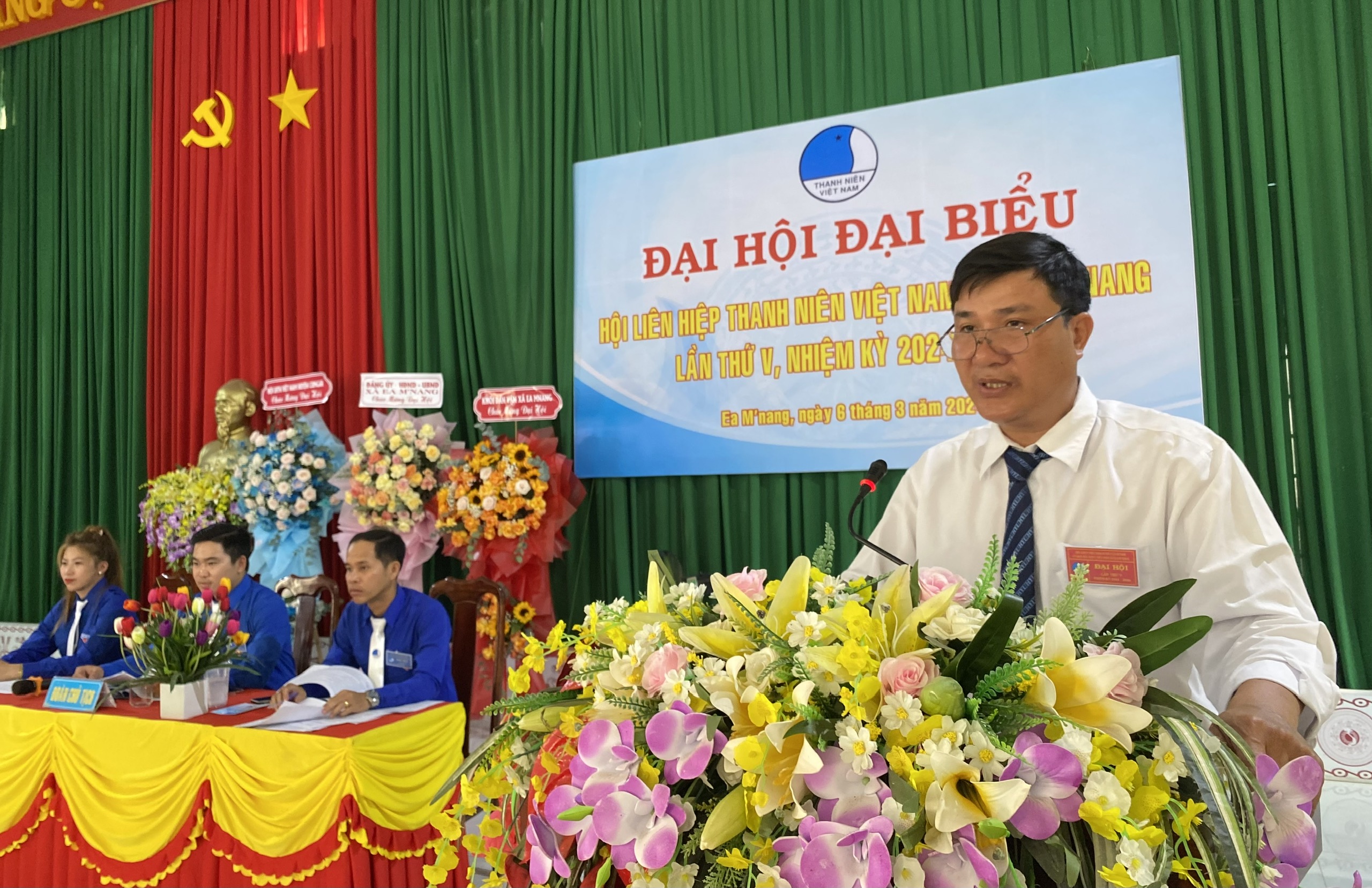 Đại hội Đại biểu Hội LHTN Việt Nam xã Ea M’nang lần thứ V,  nhiệm kỳ 2024 – 2029