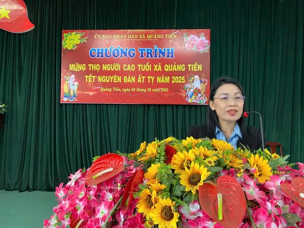 Chương trình Mừng thọ người cao tuổi nhân dịp Tết Nguyên Đán Ất Tỵ năm 2025