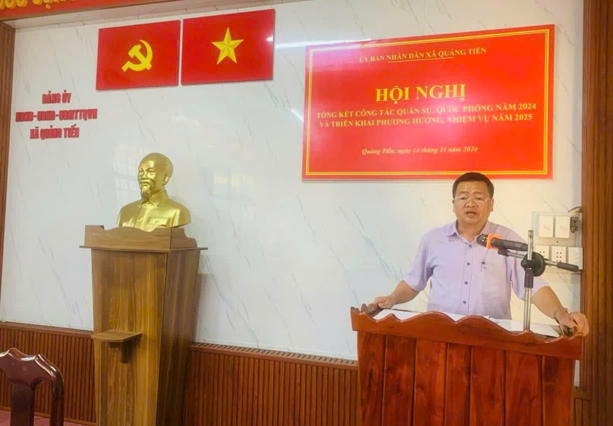 Tổng kết nhiệm vụ quân sự, quốc phòng năm 2024