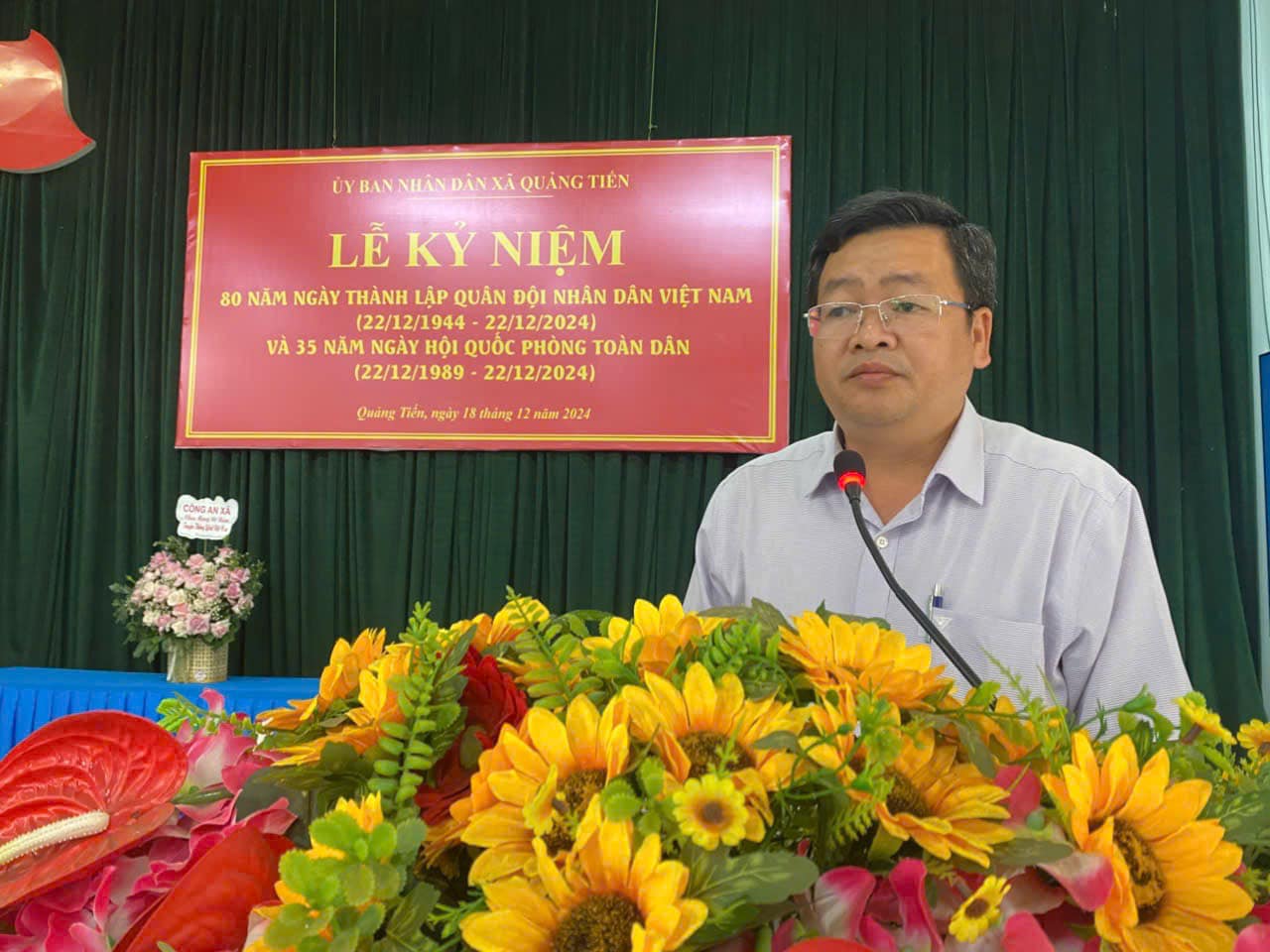 Kỷ niệm ngày thành lập Quân đội nhân dân Việt Nam (22/12/1944 - 22/12/2024) và 35 năm Ngày hội Quốc phòng toàn dân (22/12/1989 -22 /12/2024)