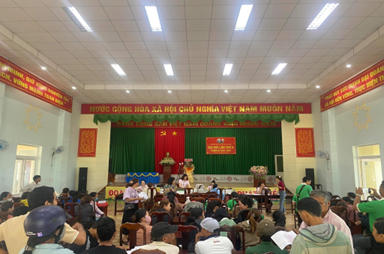 HỘI CỰU CHIẾN BINH XÃ PHỐI HỢP VỚI NGÂN HÀNG CHÍNH SÁCH XÃ HỘI HỖ TRỢ VAY VỐN GÓP PHẦN THÚC ĐẨY PHÁT TRIỂN KINH TẾ VÀ BẢO ĐẢM AN SINH XÃ HỘI