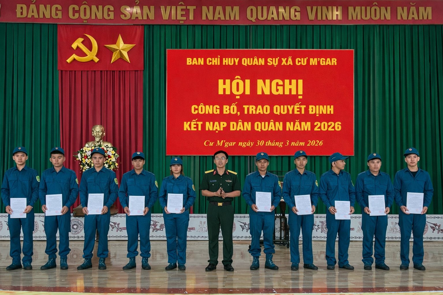 DÂN QUÂN NĂM THỨ NHẤT THAM GIA HUẤN LUYỆN NĂM 2026