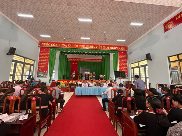 Xã Cư M’gar triển khai công tác đối chiếu, phân loại nợ tín dụng chính sách năm 2025