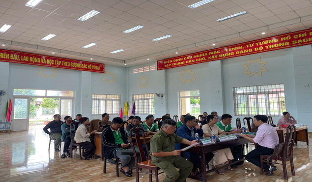 NHCSXH Cư M’gar duy trì hiệu quả hoạt động giao dịch tại xã sau sáp nhập, tạo thuận lợi cho người dân tiếp cận vốn chính sách