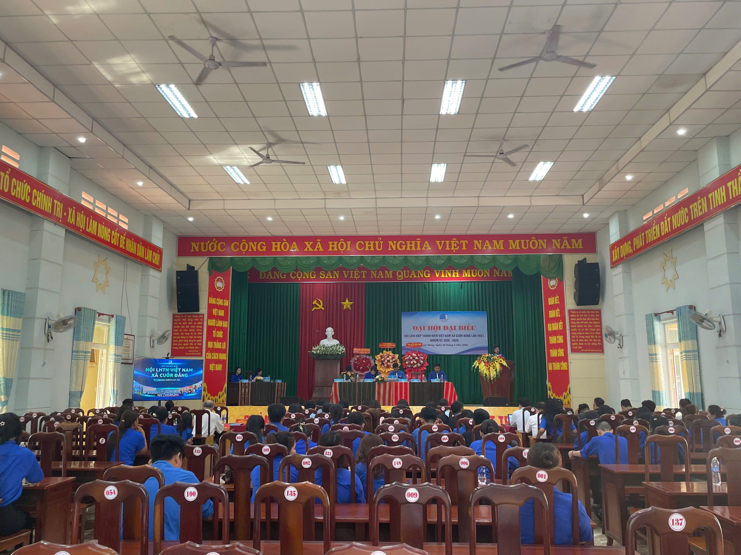 Quang cảnh của buổi Đại hội