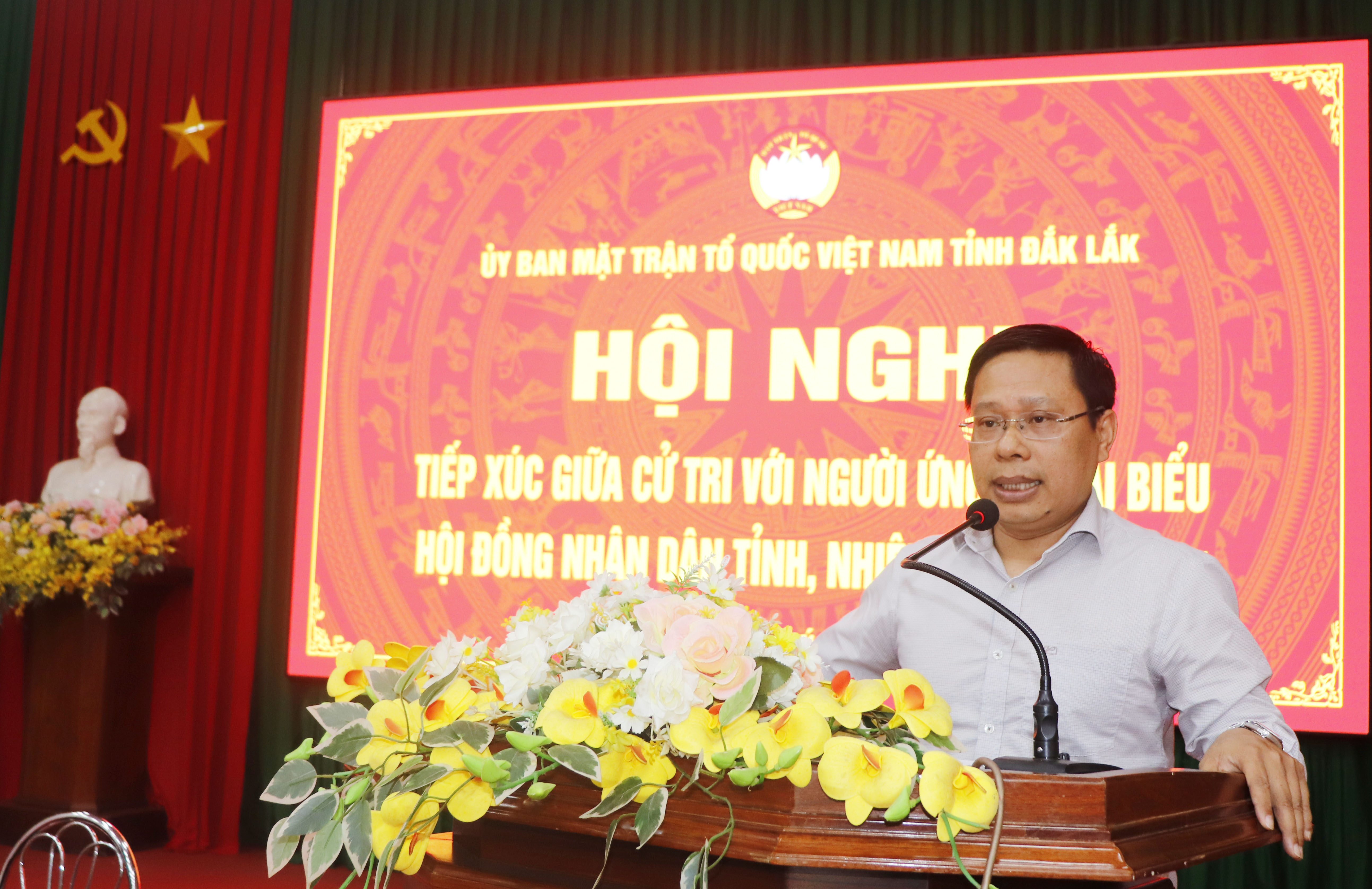 UBMTTQ Việt Nam xã Quảng Phú phát huy vai trò nòng cốt trong công tác chuẩn bị bầu cử