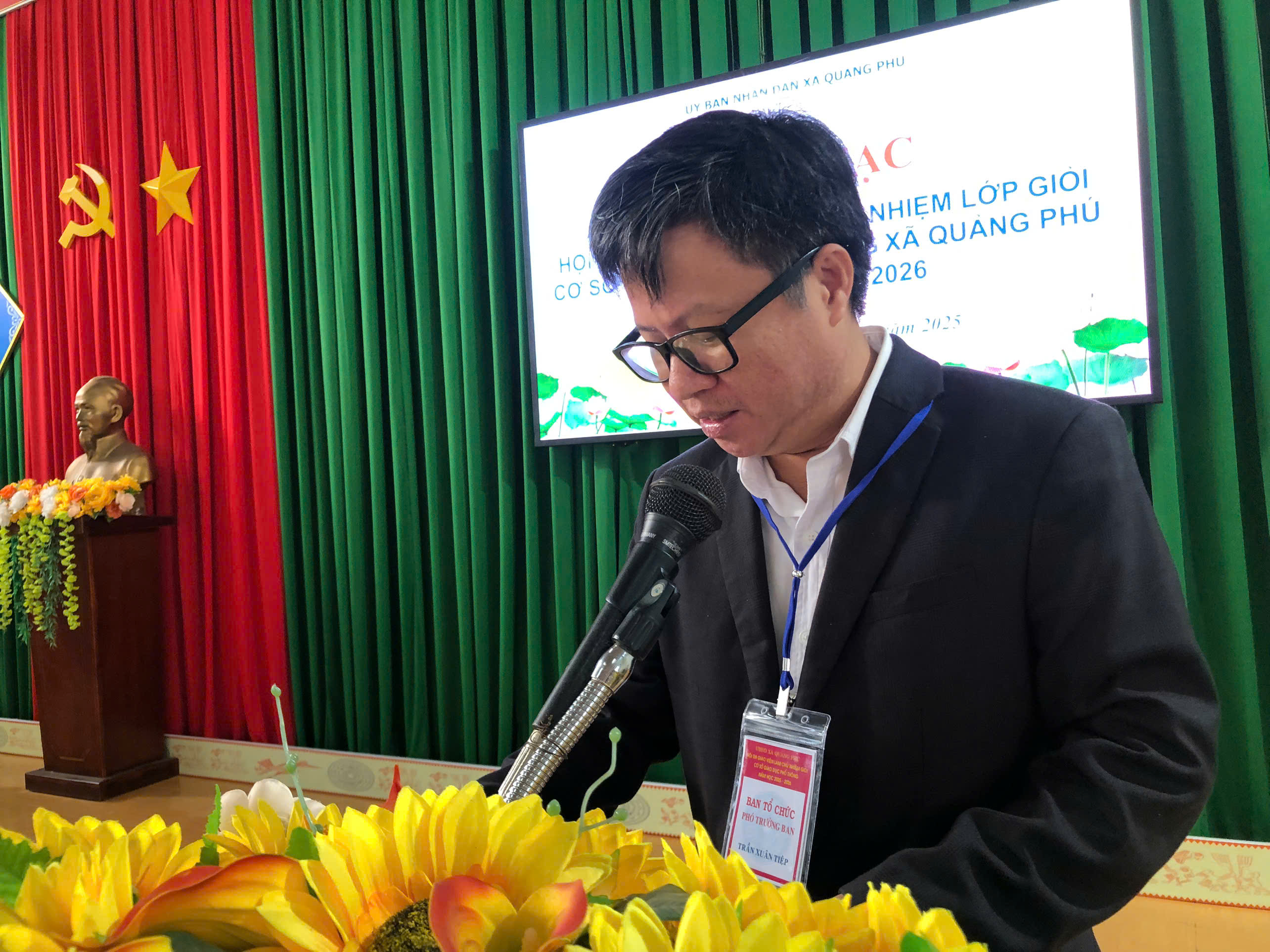 HỘI THI GIÁO VIÊN LÀM CHỦ NHIỆM GIỎI CƠ SỞ GIÁO DỤC PHỔ THÔNG XÃ QUẢNG PHÚ NĂM HỌC 2025-2026