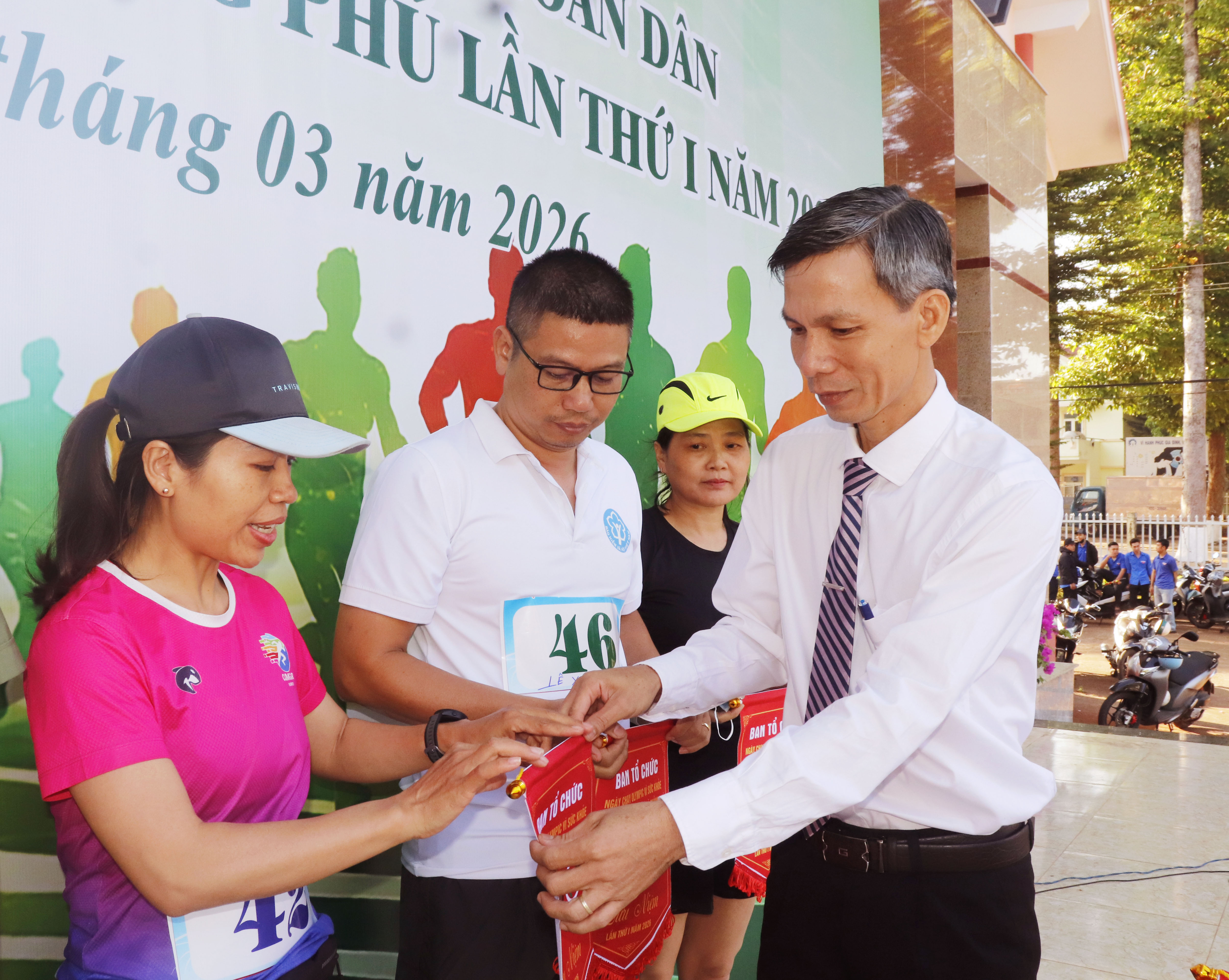 UBND xã Quảng Phú tổ chức lễ phát động ngày chạy OLYMPIC vì sức khỏe toàn dân và Giải Việt dã xã Quảng Phú lần thứ I, năm 2026